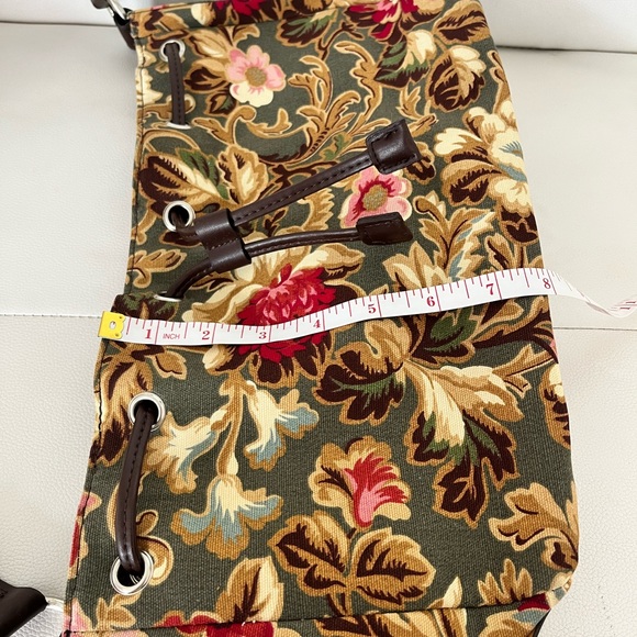 Longaberger shoulder bag bucket drawstring bag - Picture 11 of 12